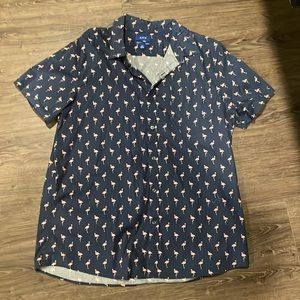 Apt 9 Flamingo shirt XL